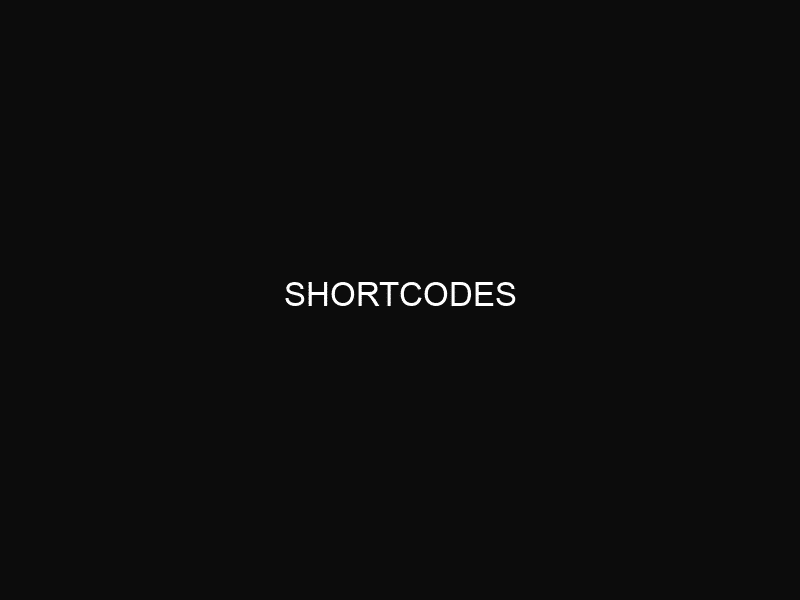 shortcodes 337